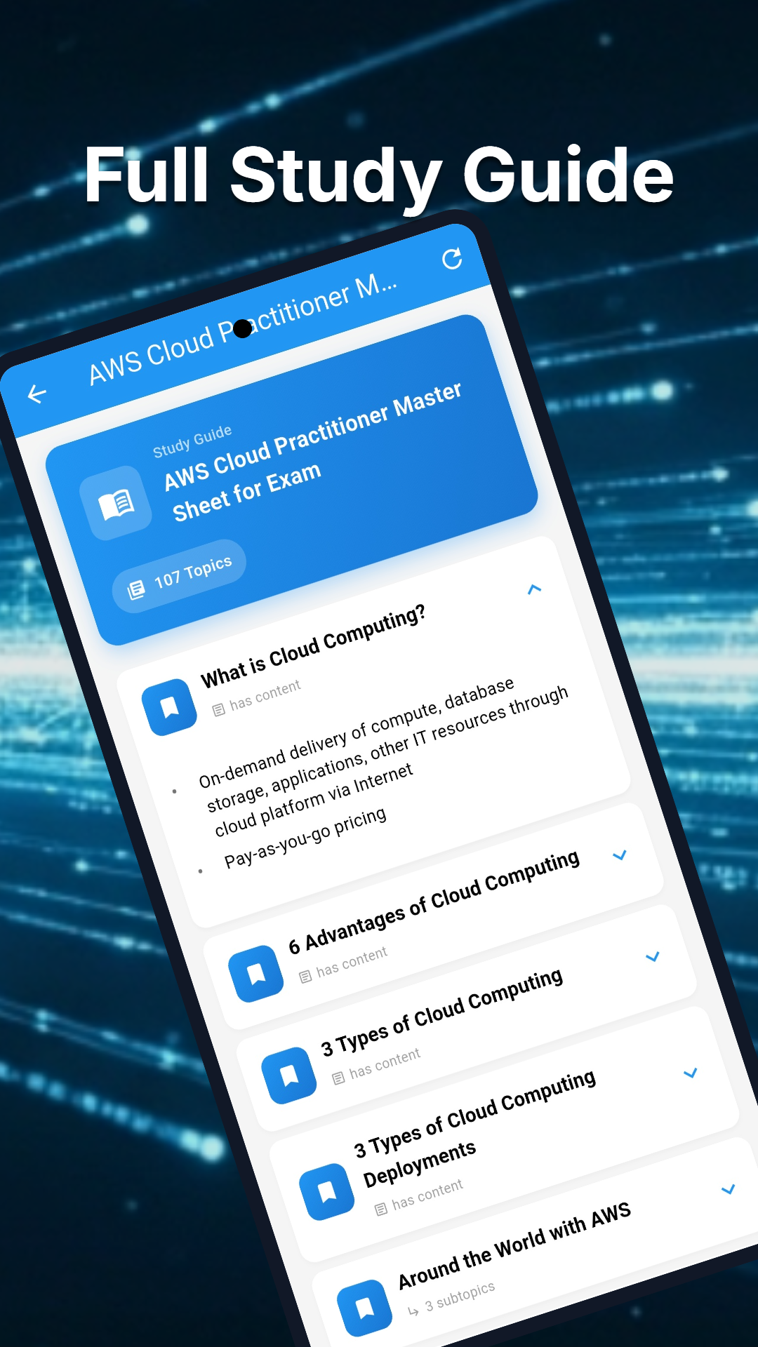 Profile management on mobile